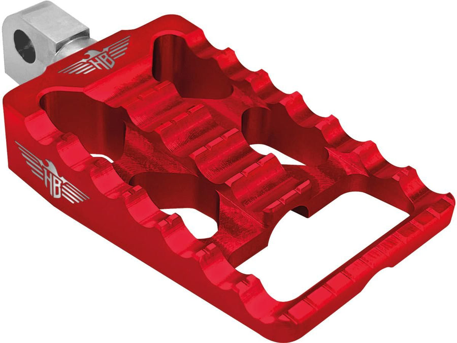 Harley Davidson Softail [2018-2025]-MX V1 Pediatry footrest red anodized