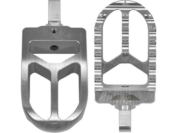Harley Davidson Softail [2018-2025]-MX V2 Foundation Silver Anodized