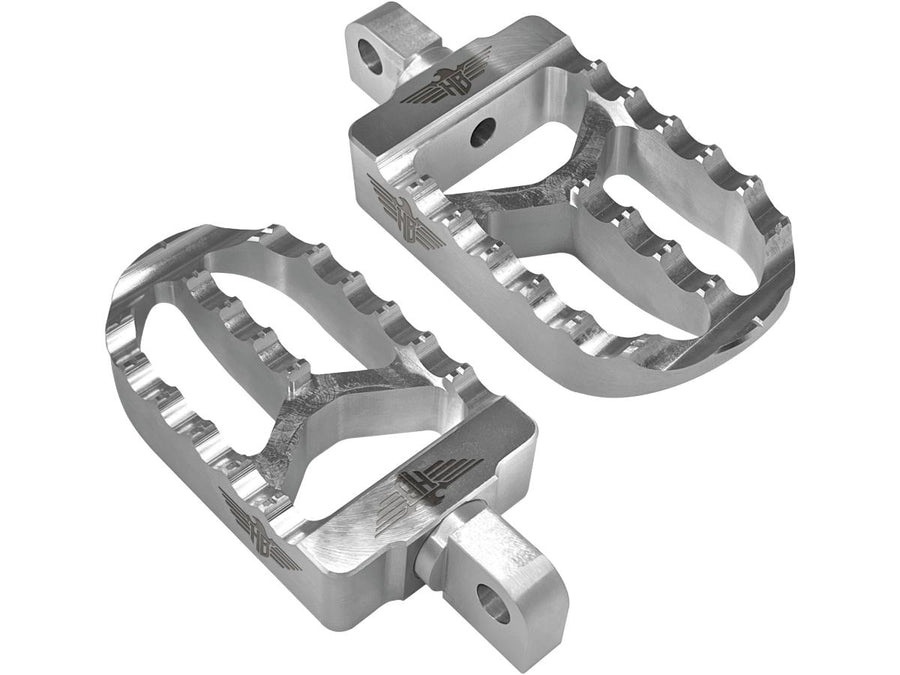 Harley Davidson Softail [2018-2025]-MX V2 Foundation Silver Anodized