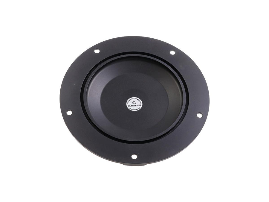 Harley Davidson Touring [2016-2024]-derby cover black anodized