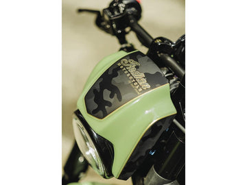 Harley Davidson Scout Bobber [2018-2024]-NRS Style lamp mask for use with - 0
