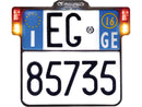 Harley Davidson-All-Inn 2.0 license plate holder with turn signal/brake light/rear light and-5