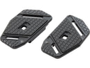 Harley Davidson Touring [1985-2025]-Speedliner Pediatric Food boards black anodized-1