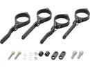 Harley Davidson - adjustable CNC headlight holder 49mm fork mounting black-1