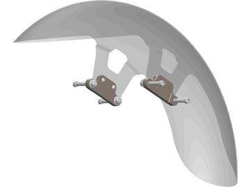 Harley Davidson Touring [1987-2024]-Street-Cut 21 "Steel protection sheet at the front for - 0