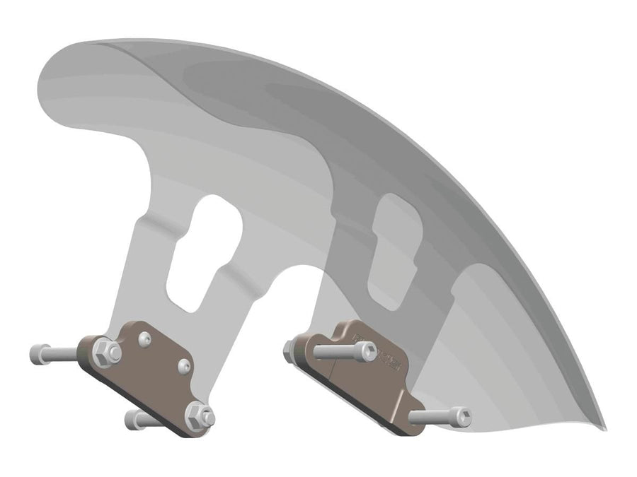 Harley Davidson Touring [1987-2024]-Shorty 21 "Steel front wheel protection sheet for
