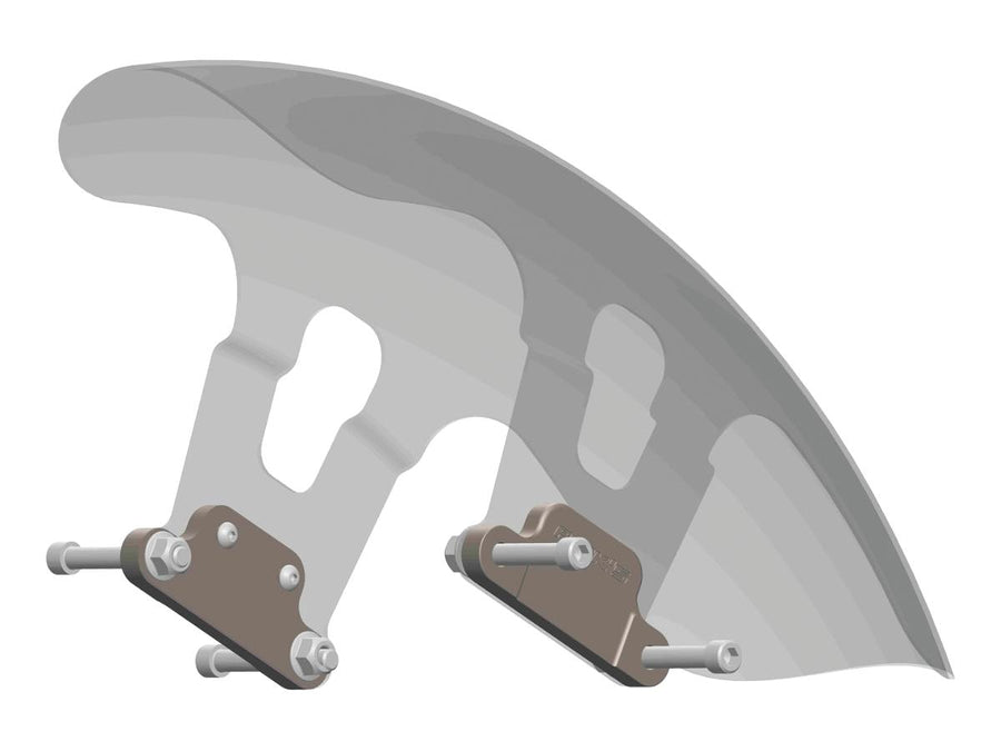 Harley Davidson Touring [1987-2024]-Shorty 21 "Steel front wheel protection sheet for