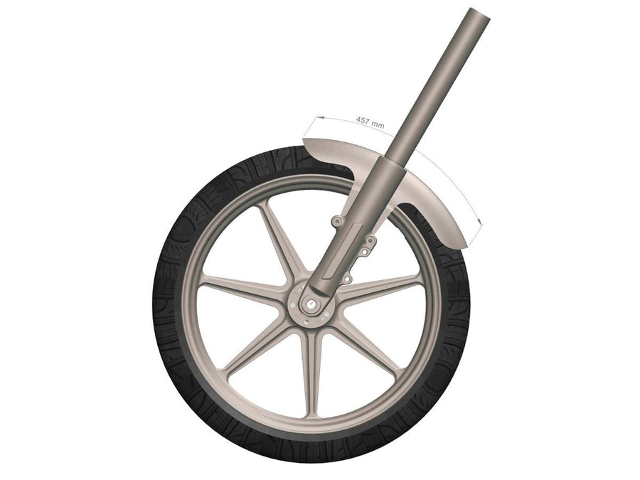Harley Davidson Touring [1987-2024]-Shorty 21 "Steel front wheel protection sheet for