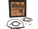 Harley Davidson Touring [2021-2024]-15 "excavator bar cable set black vinyl ABS-4