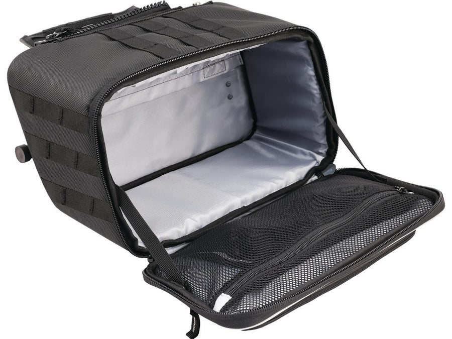 Harley Davidson Softail [2000-2017]-Route 1 Road Trip saddlebags black