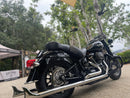Harley Davidson FLSL [2018-2021]-MX-Style Food boards satin black-13