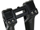 Harley Davidson Sportster [1985-2020]-8 "Universal Fastback Risers black anodized-5