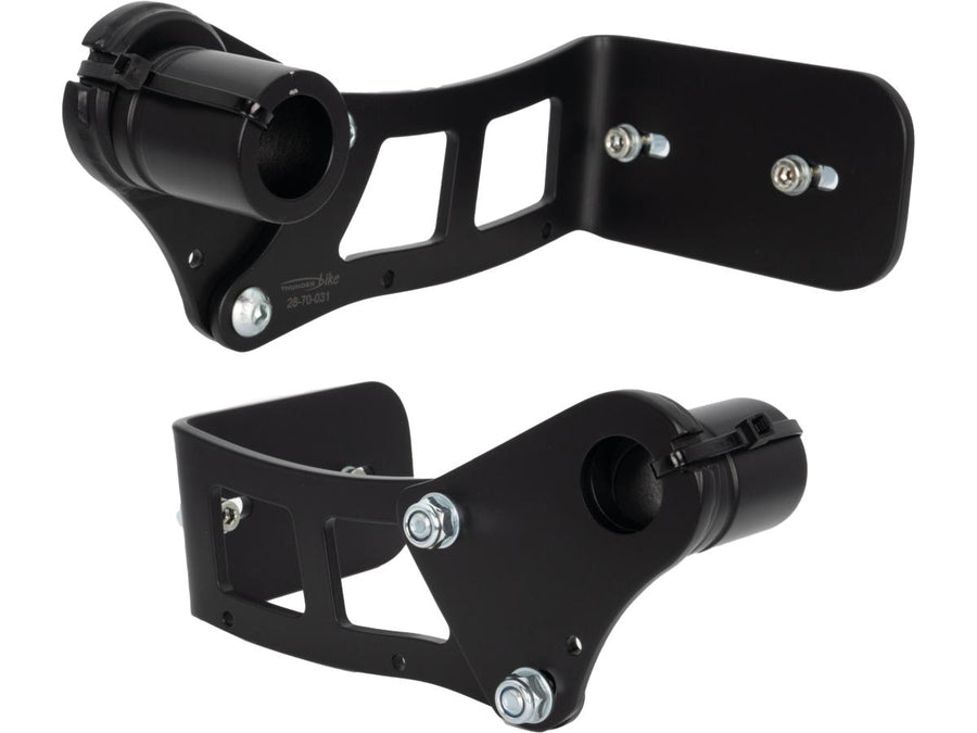 Harley Davidson Softail [2008-2017]-medium-sized license plate holder per side assembly