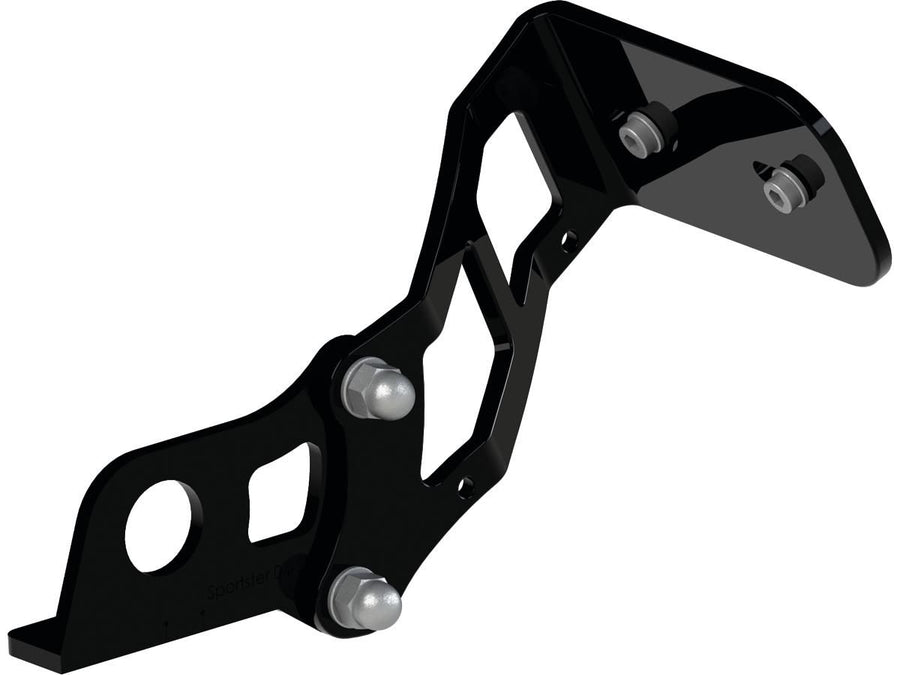 Harley Davidson Sportster [2004-2020]-medium-sized license plate holder per side assembly