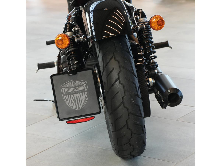 Harley Davidson Sportster [2004-2020]-medium-sized license plate holder per side assembly