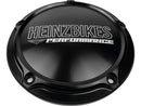 Harley Davidson Dyna [1999-2017]-Performance Derby Cover 5-hole shine black black-1