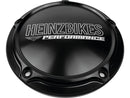 Harley Davidson Dyna [1999-2017]-Performance Derby Cover 5-hole shine black black-4