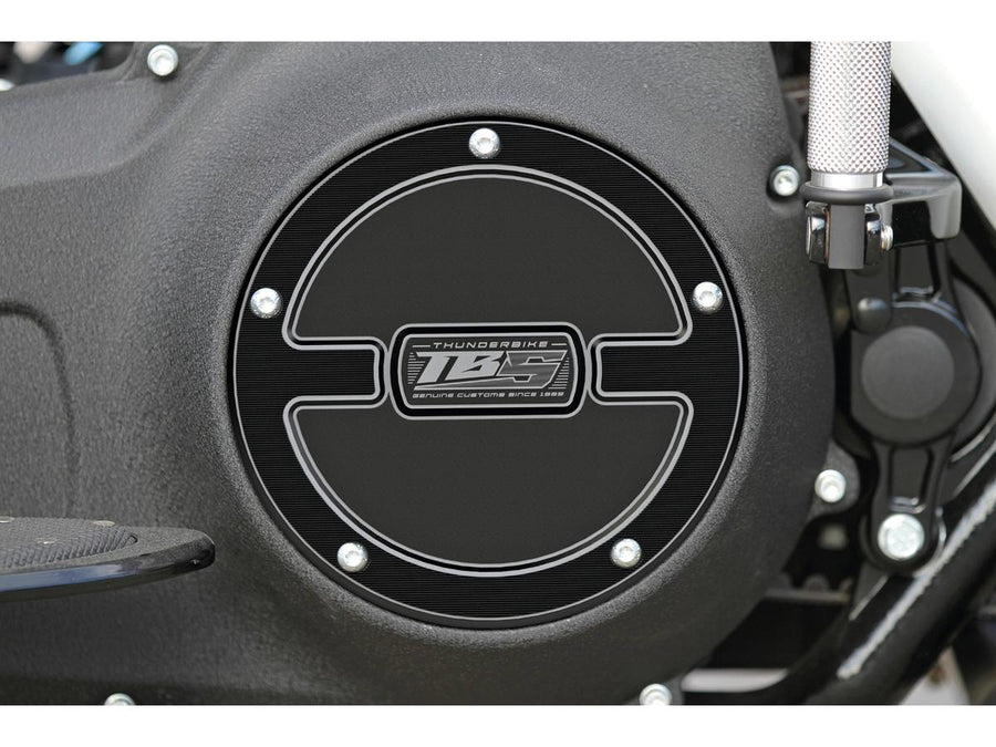 Harley Davidson Softail [2019-2024]-TB-S Cutting cover cut black