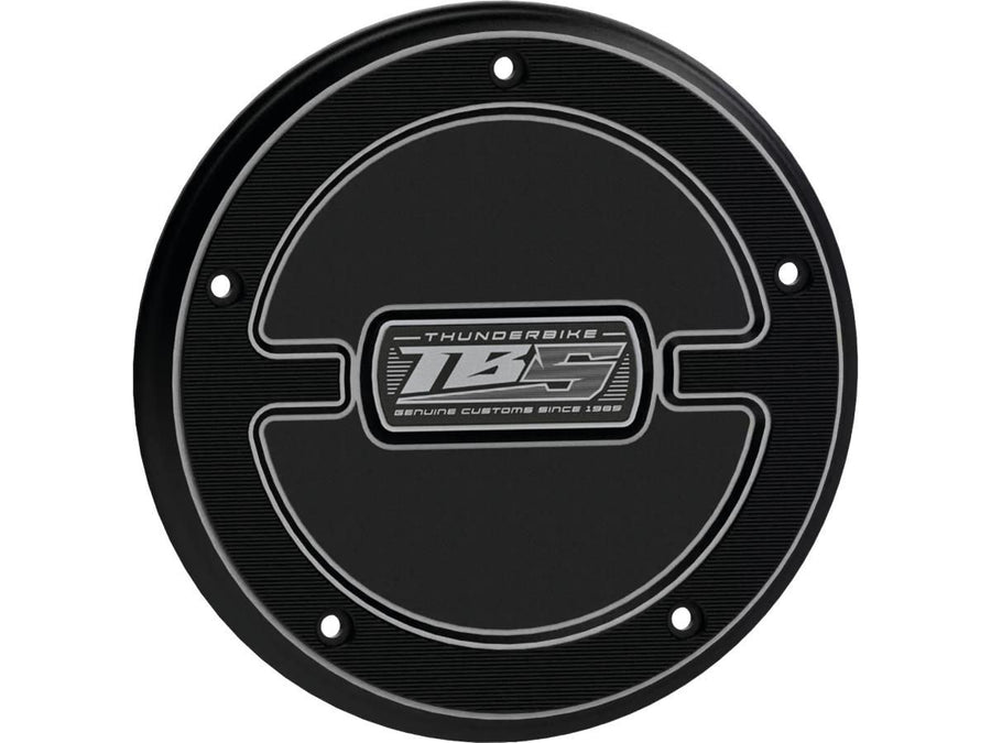 Harley Davidson Softail [2000-2018]-TB-S Cutting cover cut black