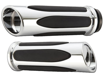 Harley Davidson Flhxse [2023-2025]-Deep Cut Comfort handles Chrome 1 "Gas train by wire