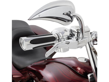 Harley Davidson Flhxse [2023-2025]-Deep Cut Comfort handles Chrome 1 "Gas train by wire - 0