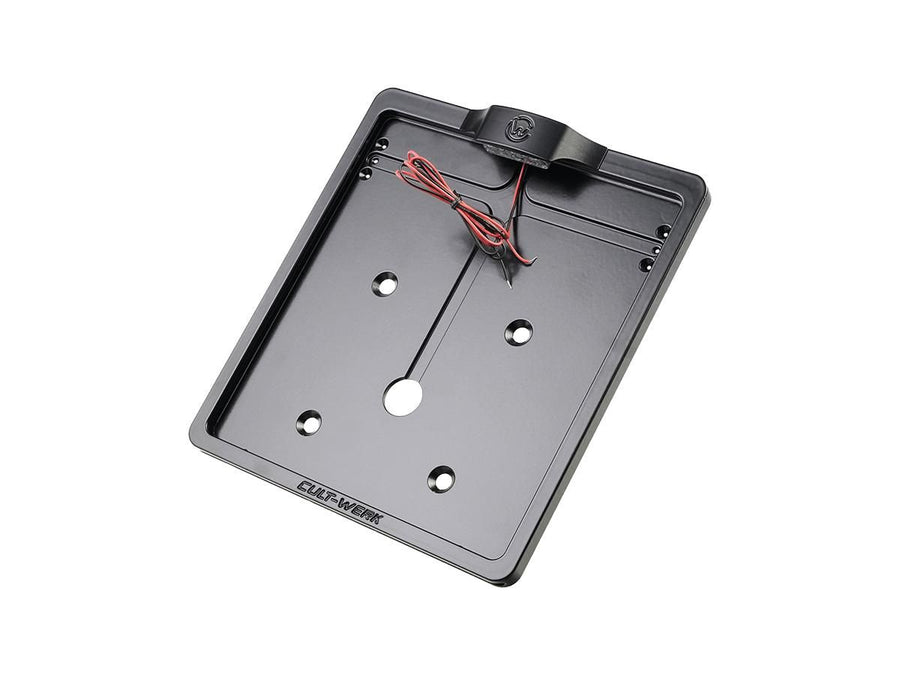 Harley Davidson FXLR [2018-2020]-Central license plate holder and
