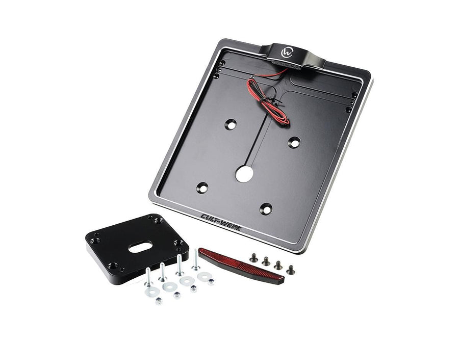 Harley Davidson FXLR [2018-2020]-Central license plate holder and