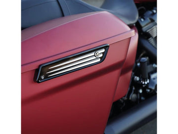 Harley Davidson Touring [2014-2024]-Deep cut saddle pocket lock covers - 0