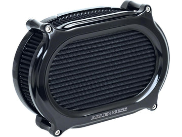 Harley Davidson FLFBS 114 [2018-2020]-Stage 2 oval upgrade air filter black