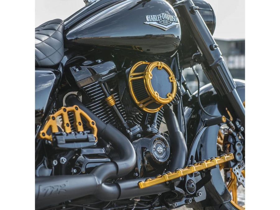 Harley Davidson Softail [2018-2024]-Method ™ Clear Series Air Filter Gold