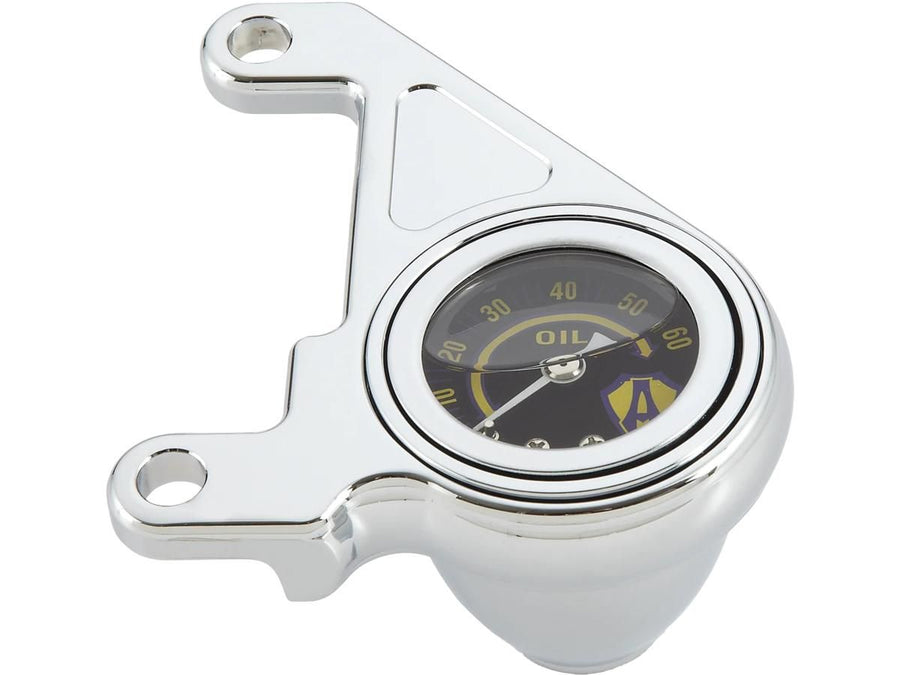 Harley Davidson Dyna [1999-2017]-Radius Oil pressure meter kit with Ness-Logo