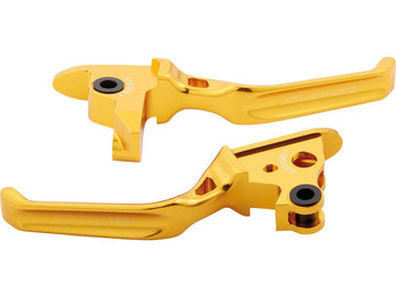 Harley Davidson Touring [2017-2020]-Method hand lever gold anodized hydraulic - 0