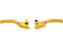 Harley Davidson Touring [2017-2020]-Method hand lever gold anodized hydraulic-3