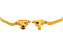 Harley Davidson Touring [2021-2024]-Method hand lever gold anodized cable coupling-5