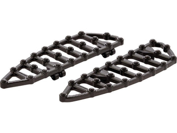 Harley Davidson FLSL [2018-2021]-MX driver's footrest black anodized