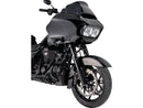 Harley Davidson Touring [2017-2024]-black 49 mm fork pipes 24-1/4 "(+2"-3
