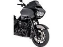 Harley Davidson Touring [2017-2024]-black 49 mm fork pipes 24-1/4 "(+2"-7