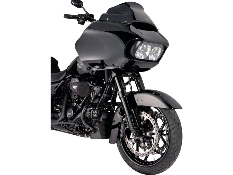 Harley Davidson Touring [2017-2024]-black 49 mm fork pipes 24-1/4 "(+2"