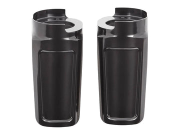 Harley Davidson Touring [2014-2024]-Method fork protection for excavators Schwarz - 0