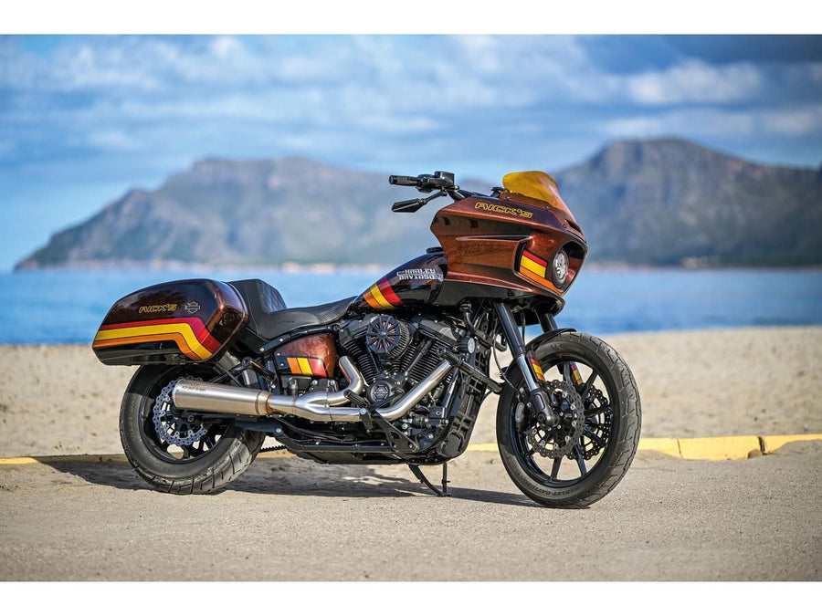 Harley Davidson FXBB [2018-2020]-Club-style pullback-riser kit for digital