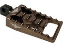 Harley Davidson Softail [2018-2025]-MX V1 footrest bronze anodized-7