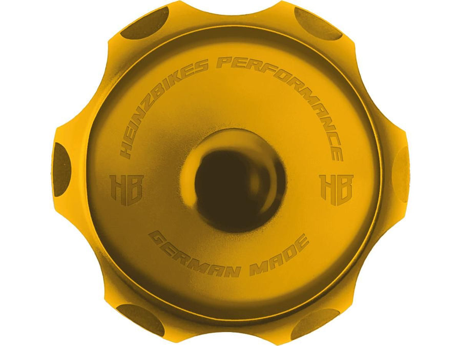 Harley Davidson Sportster [1996-2020]-powerful ventilated fuel lid gold