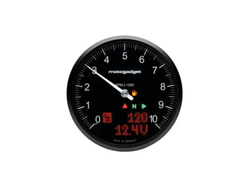 Harley Davidson - Motoscope Chronoclassic 2.0 Instrument scale: 10,000 rpm; - 0