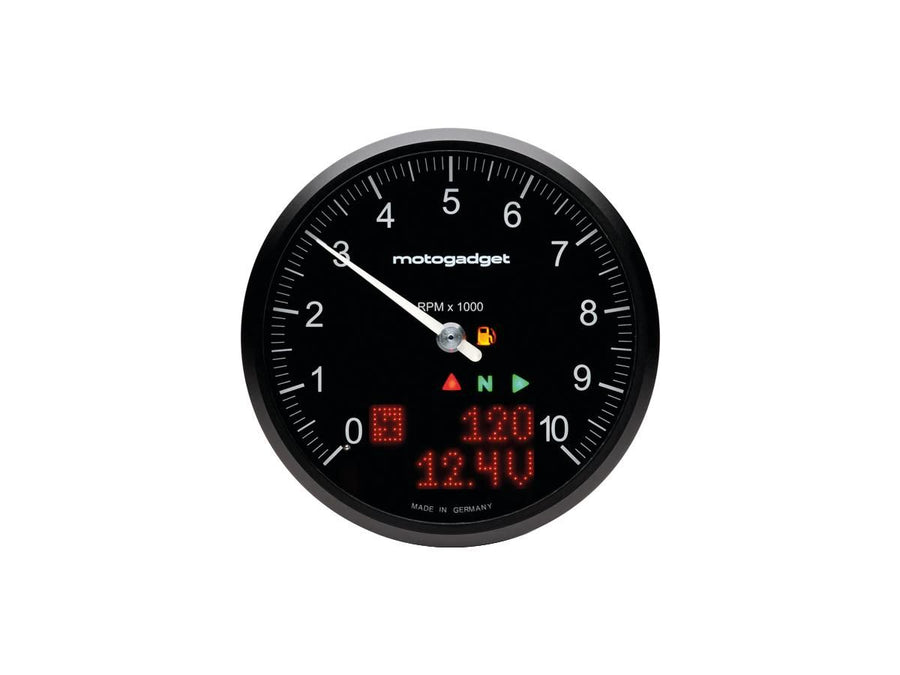 Harley Davidson - Motoscope Chronoclassic 2.0 Instrument scale: 10,000 rpm;