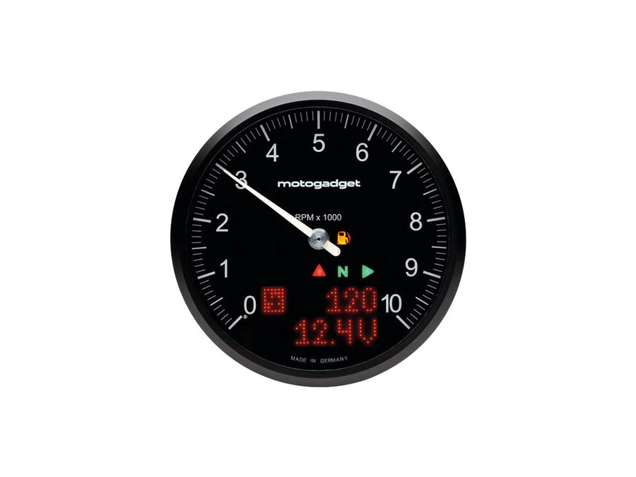 Harley Davidson - Motoscope Chronoclassic 2.0 Instrument scale: 10,000 rpm;