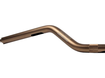 Harley Davidson-Performance Club-Style Moto mid bar aluminum handlebar 3-hole bronze - 0