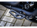 Harley Davidson Softail [2018-2025]-Mini free board footrest set black satin-10