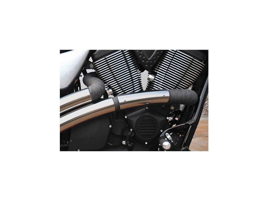 Harley Davidson Vegas [2016-2017]-Top Chopp Vega's heat shield polished at the front