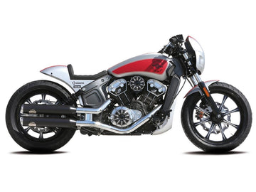 Harley Davidson Indian Scout Note [2015-2024]-Caferacer rear kit Aluminum - 0