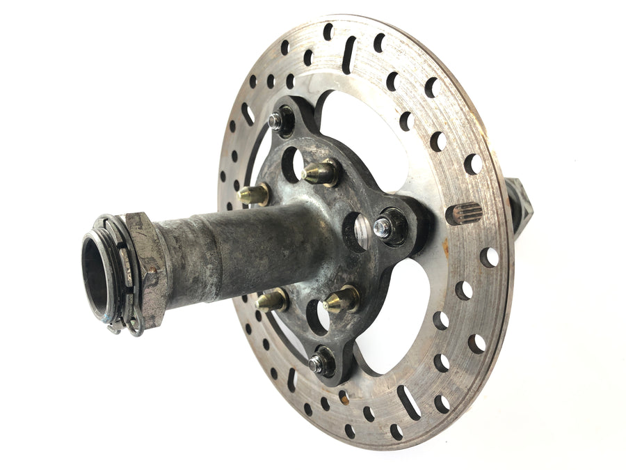 Triumph Speed Triple 1050 515NJ [2006] - Rear axle with brake disc